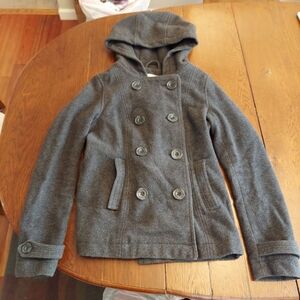 Aeropostale gray peacoat